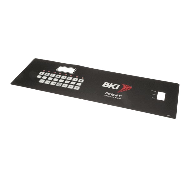 (image for) BKI (Barbeque King) N0710 DECAL, CONTROL PANEL, FKM-FC, BOIL OUT